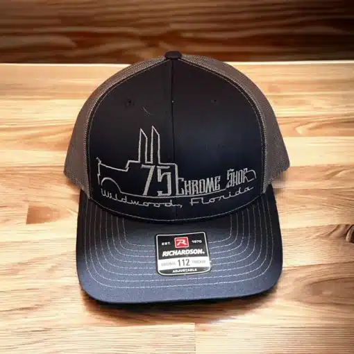 75 Chrome Shop Truck Logo Hat - Image 16