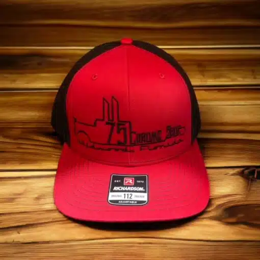 75 Chrome Shop Truck Logo Hat - Image 10
