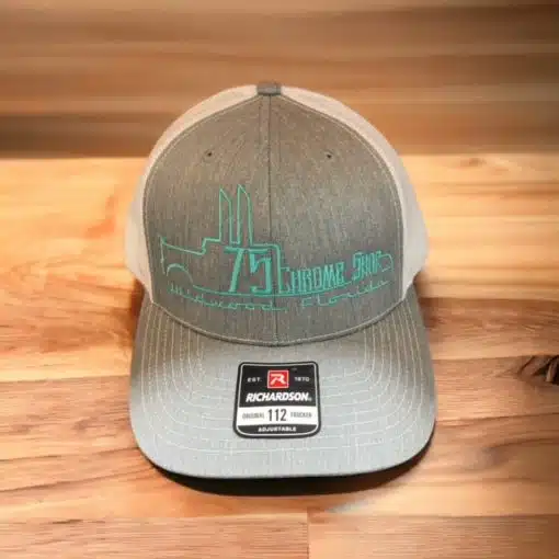 75 Chrome Shop Truck Logo Hat - Image 8