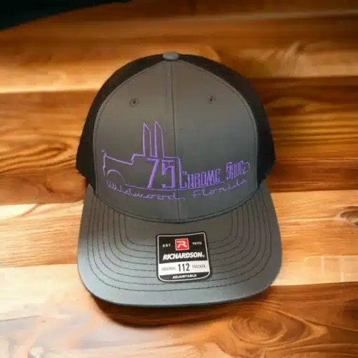 75 Chrome Shop Truck Logo Hat - Image 4