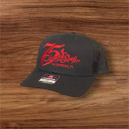 75 Chrome Shop Lady Logo Hat - Image 3