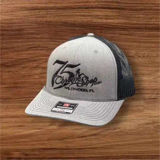 75 Chrome Shop Lady Logo Hat - Image 9