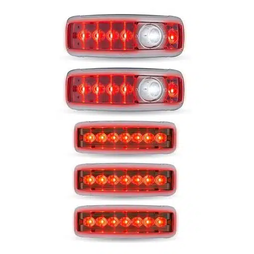 KW LED Interior Projector Dome Cab & Sleeper Lighting Kit - 6-Color Auxiliary LED - Image 2
