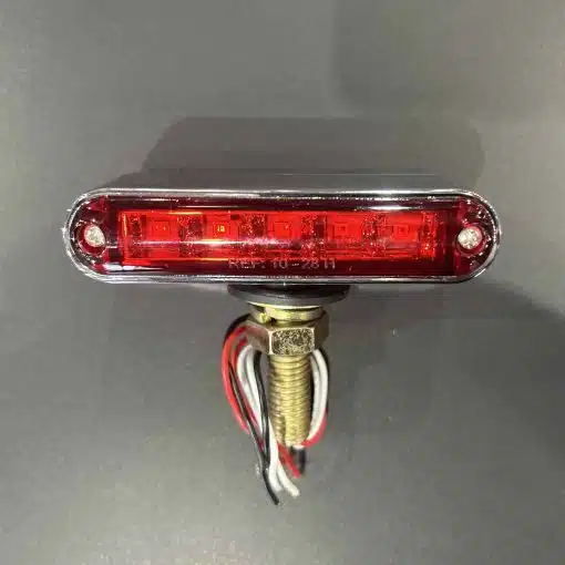 10 LED 3 1/2" Double Face Light Bar - Amber/Red