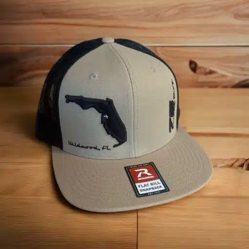 75 Chrome Shop Florida Logo Flat Bill Hat - Image 15