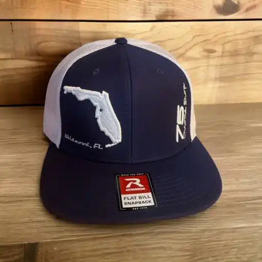 75 Chrome Shop Florida Logo Flat Bill Hat - Image 13