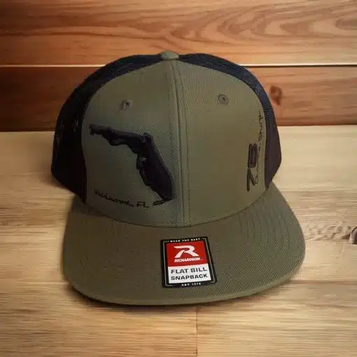 75 Chrome Shop Florida Logo Flat Bill Hat - Image 10