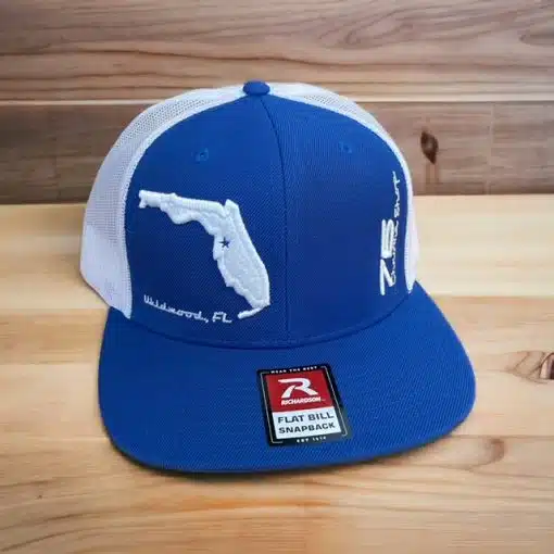 75 Chrome Shop Florida Logo Flat Bill Hat - Image 7