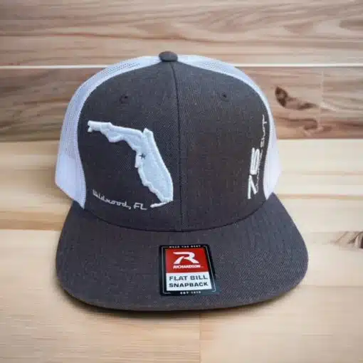 75 Chrome Shop Florida Logo Flat Bill Hat - Image 3