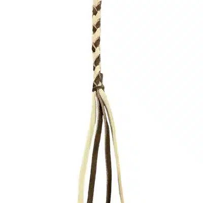 Braided Horn Pull - Brown/Beige