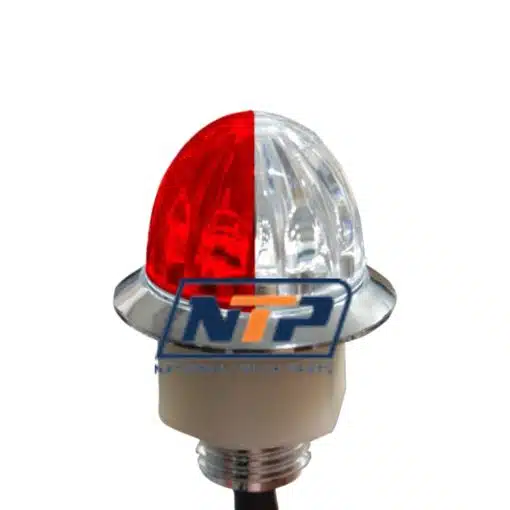 3/4" Mini Watermelon Dual Color LED Light - 4 Diodes - Image 2