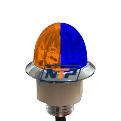 3/4" Mini Watermelon Dual Color LED Light - 4 Diodes - Image 3