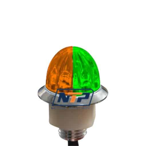 3/4" Mini Watermelon Dual Color LED Light - 4 Diodes - Image 4