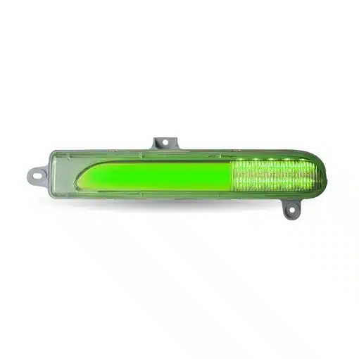 Amber Turn/Sequential & Marker to Green Auxiliary PB Headlight Turn Signal LED Light - Image 2