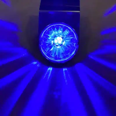 1156 Star Pattern LED Bulb - Blue