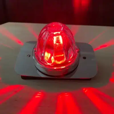 1156 Star Pattern LED Bulb - Red