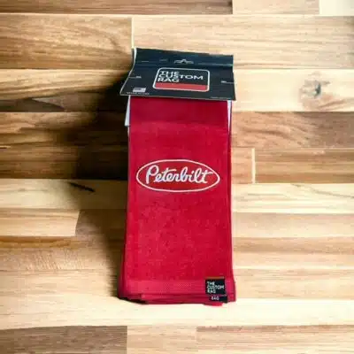 Peterbilt Logo Cotton Rags - Red
