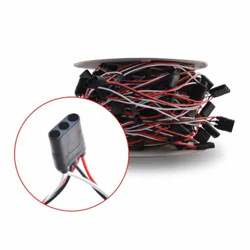 Triple Continuous Pigtail 10 inch Plug To Plug Spacing