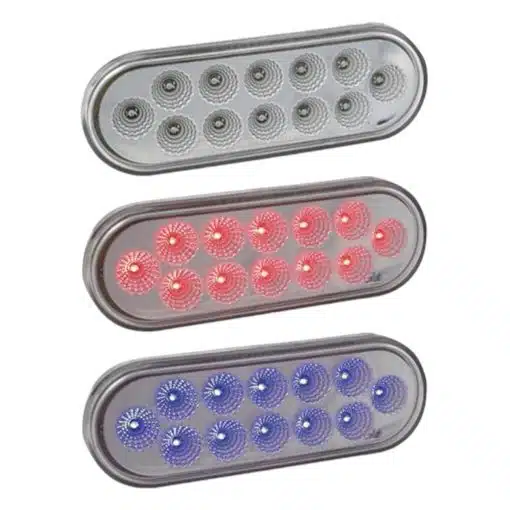 6″ Dual Revolution LED Light – 12 Diodes