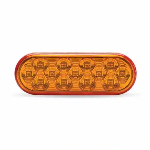 6″ Amber Turn & Marker Oval Mirror LED Light – 13 Diodes