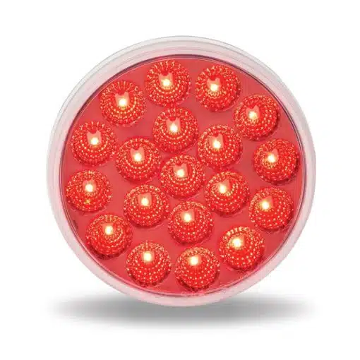 4″ Anodized Dual Revolution Red to White LED Light – 19 Diodes - Image 2