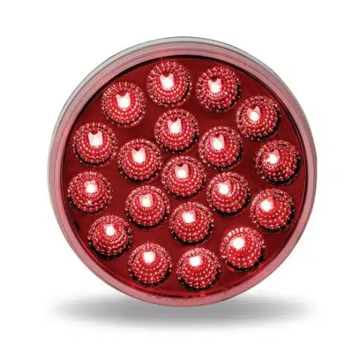 4″ Anodized Dual Revolution Red to White LED Light – 19 Diodes - Image 3