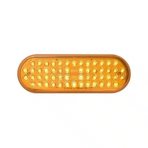 6" Amber LED Light - 56 Diodes