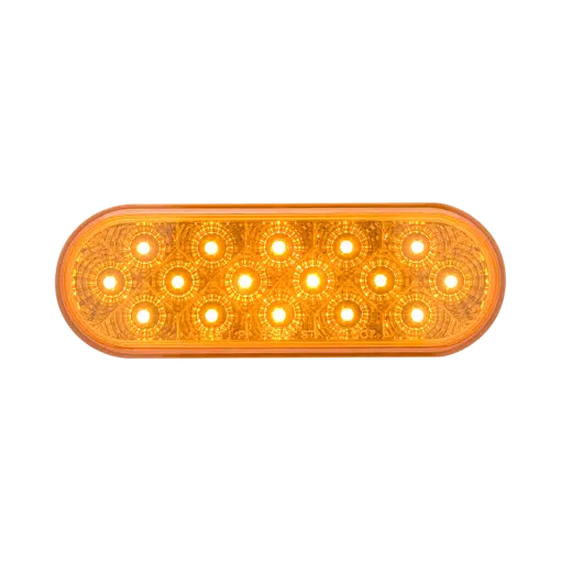 6" Amber LED Light - 16 Diodes