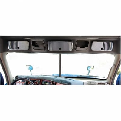 thumbnail image 2 of United Pacific Chrome Mirror Post Cover For Freightliner Cascadia 2008-2017 #42373 2 of 6