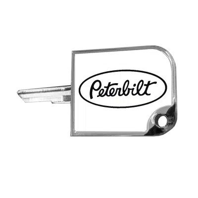 Peterbilt Small Key Cover - White