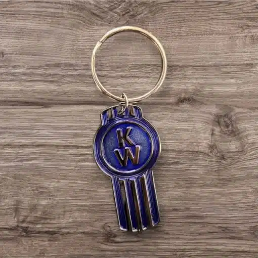 Kenworth Logo Metal Keychain - Image 3