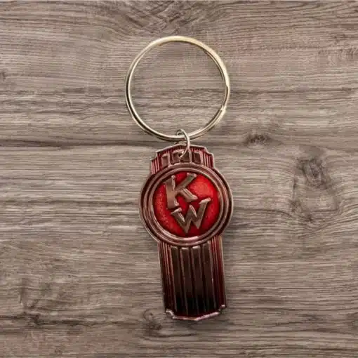 Kenworth Vintage Metal Keychain