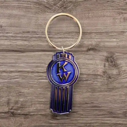 Kenworth Vintage Metal Keychain - Image 2