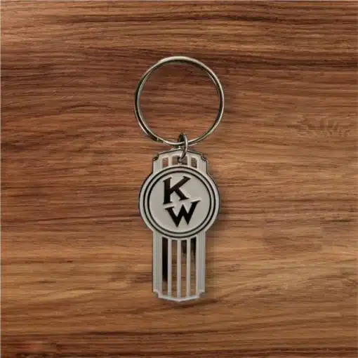 Kenworth Vintage Metal Keychain - Image 4