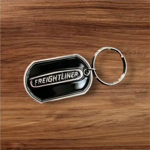 Freightliner Logo Metal Keychain