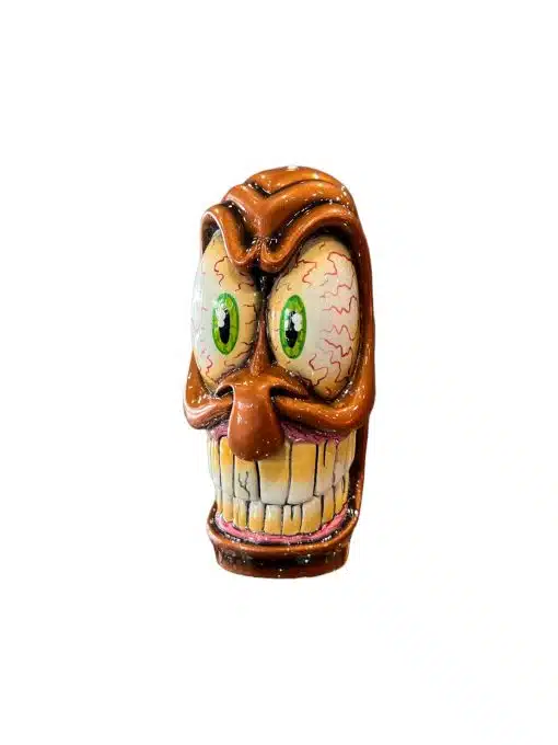 Metallic Pumpkin Orange Mr. Krinkle Shift Knob