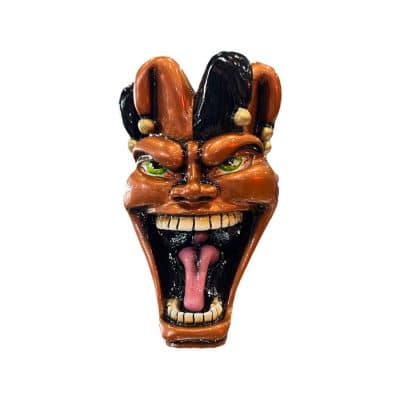 Metallic Pumpkin Orange Joker Shift Knob