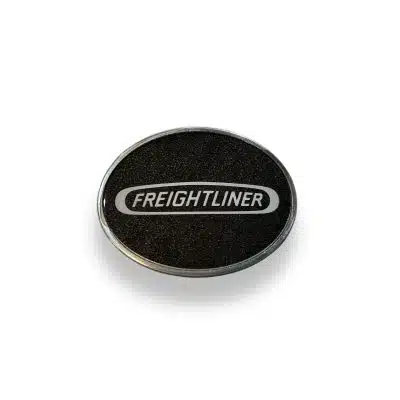 Freightliner Logo Black Metallic Oval Belt Buckle