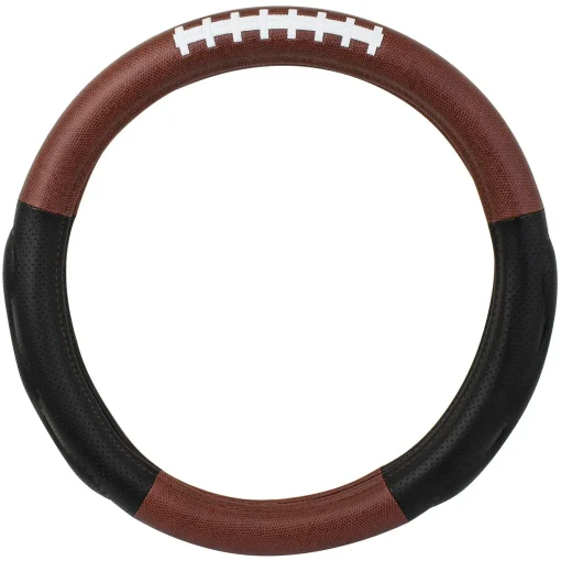Heavy Duty 18″ Football Steering Wheel Cover In Deluxe + Sport Series