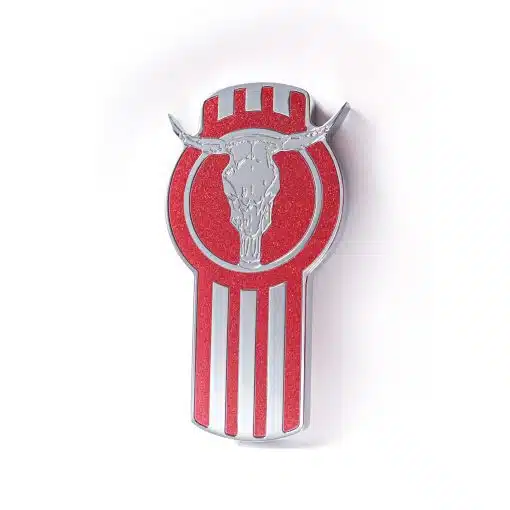 Kenworth Red Longhorn Emblem