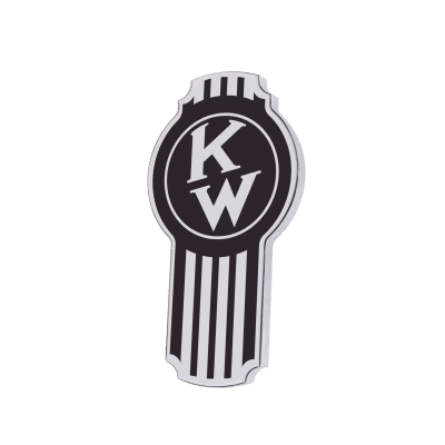 Kenworth Black Printed Retro Emblem