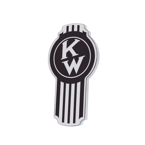 Kenworth Black Printed Retro Emblem