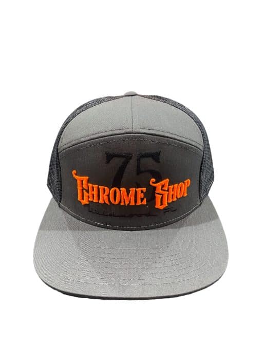 Puff 75 Chrome Shop Logo 7 Panel Hat