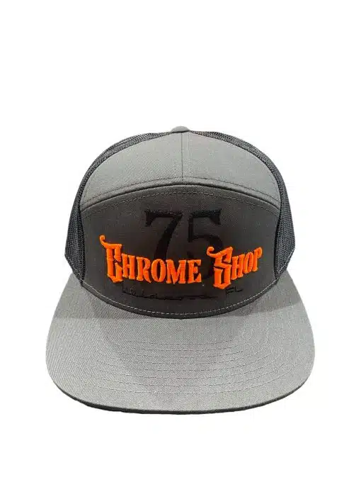 Puff 75 Chrome Shop Logo 7 Panel Hat