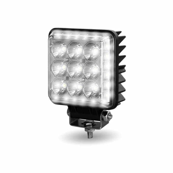 4.25″ Radiant Series Square LED Work Lamp – Spot & Flood Combo | 4000 ...