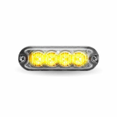 Class 1 Directional LED Slim Surface Mount Strobe Light – Amber Strobe | 36 Flash Patterns