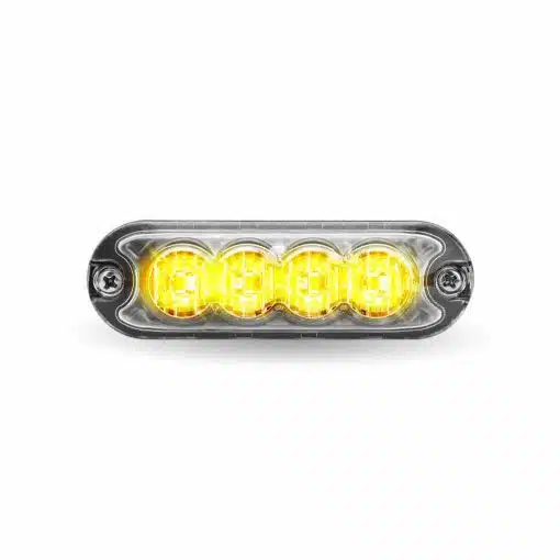 Class 1 Directional LED Slim Surface Mount Strobe Light – Amber Strobe | 36 Flash Patterns