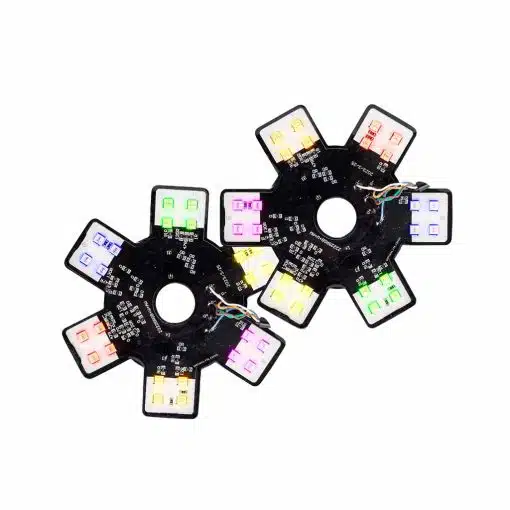 5" RGB Multi Color Star Breather Lights