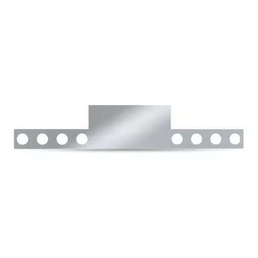 Reverse T-Bar Panel – 8 x 4” Holes | 304 Stainless Steel