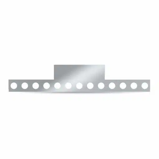Reverse T-Bar Panel – 13 x 4” Holes | 304 Stainless Steel